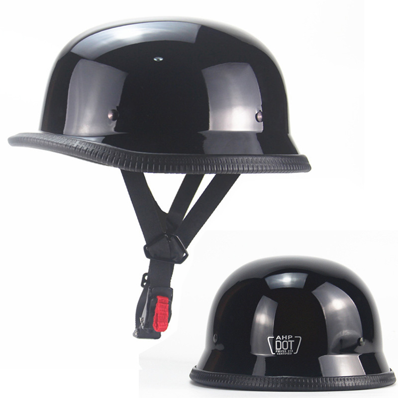 Open Face Helmet Retro Vintage - Capacete de motocicleta vintage, capacete de