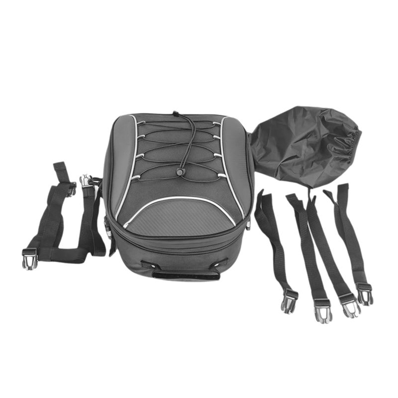 Motorcycle Helmet Bag Backpack - AEA6-Motocicleta assento traseiro-capacete saco de bagagem