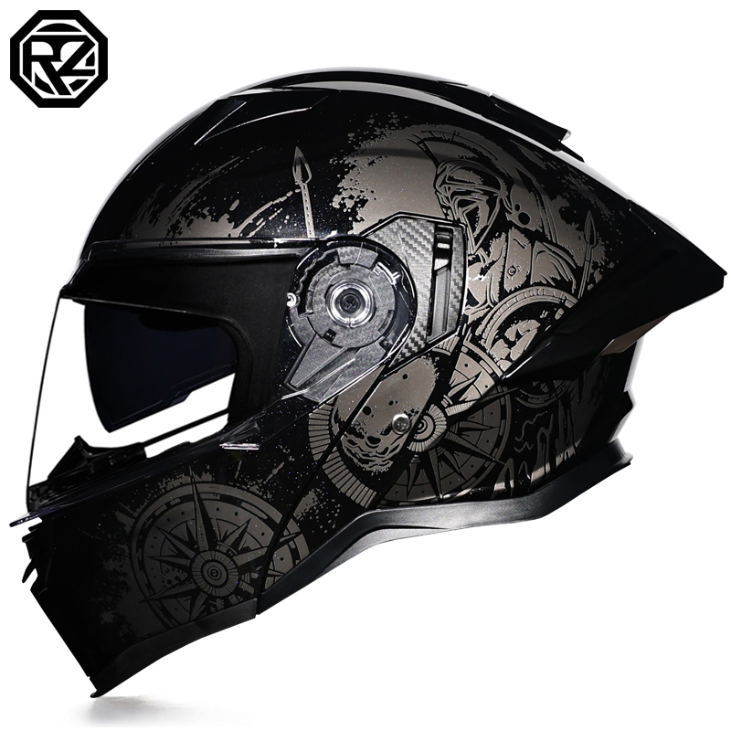 Modular Motorcycle Helmet Dot Approved - Capacete Modular Rebatível ORZ-997 para Motocicleta