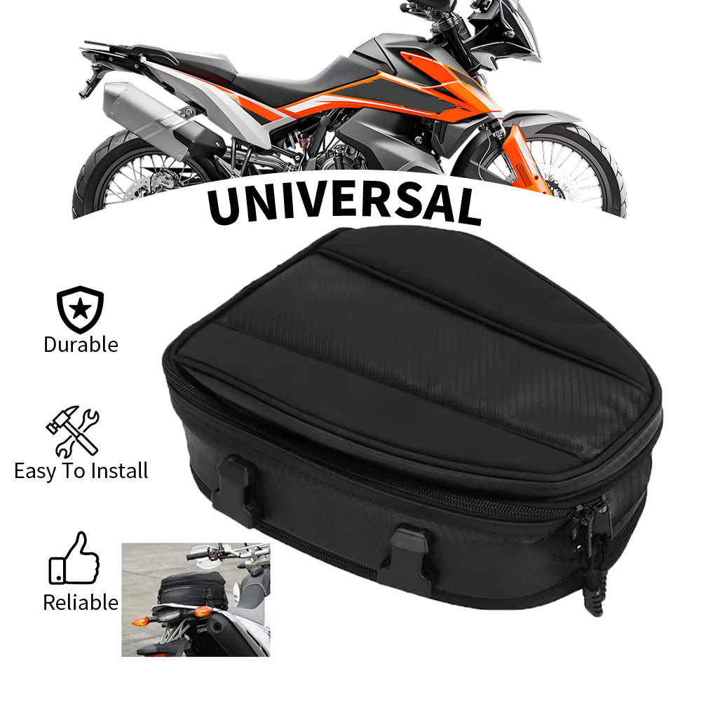 Motorcycle Helmet Bag Backpack - Bolsas Traseiras para Motocicletas Impermeáveis, Mochila