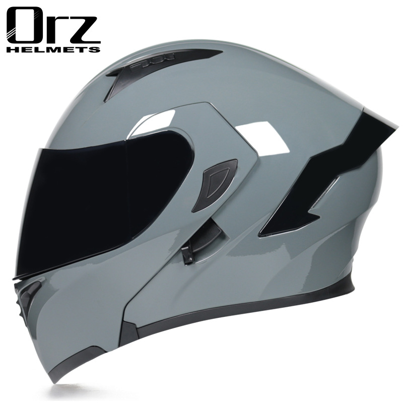 Modular Motorcycle Helmet Dot Approved - Orz-DOT Aprovado Segurança Modular Flip Capacete