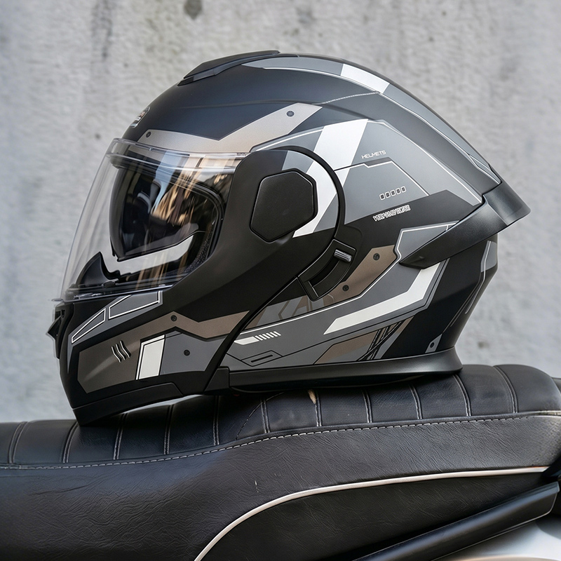 Modular Motorcycle Helmet Dot Approved - Capacete de Motocicleta Aberto Certificado DOT