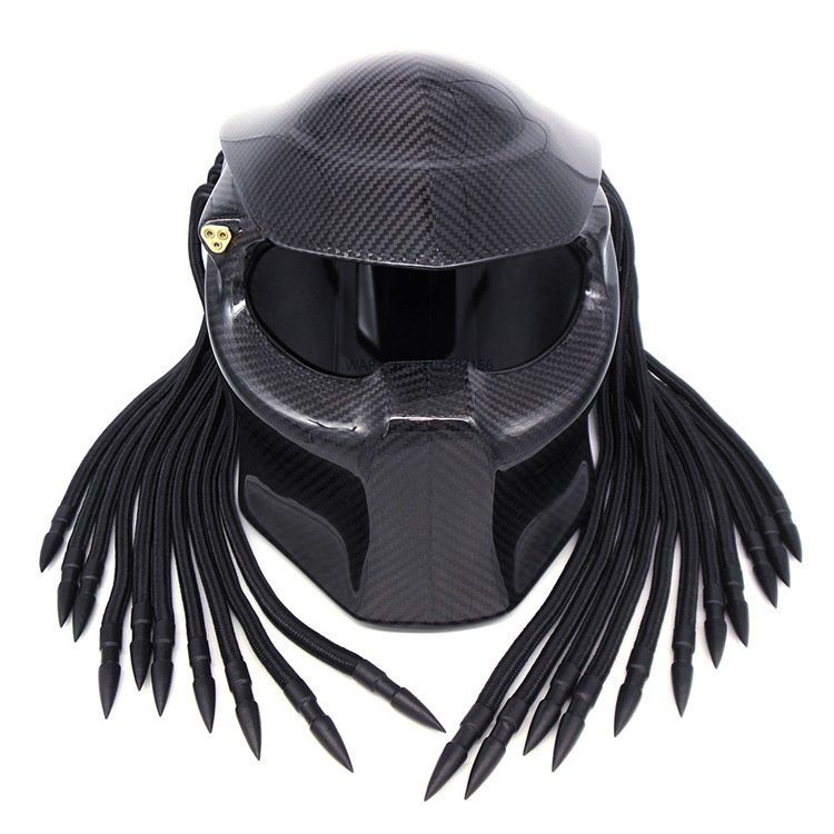 Full Face Helmet Carbon Fiber - Capacete de Motocicleta em Fibra de