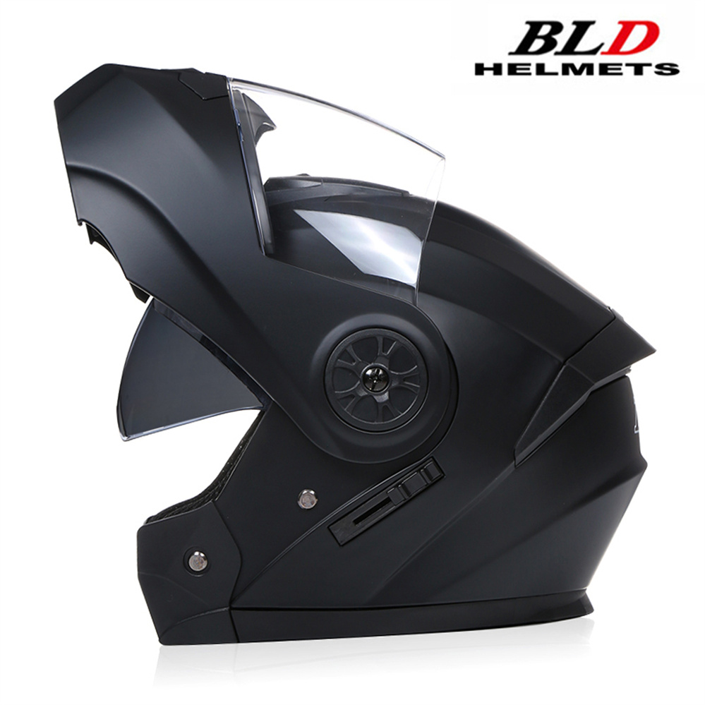 Motorcycle Helmet Sun Visor Inner - Capacete modular para motocicleta, lente dupla,