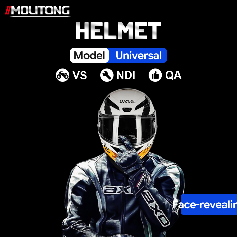 Motorcycle Helmet Sun Visor Inner - Capacete Modular para Motocicleta, Aba Rebatível,