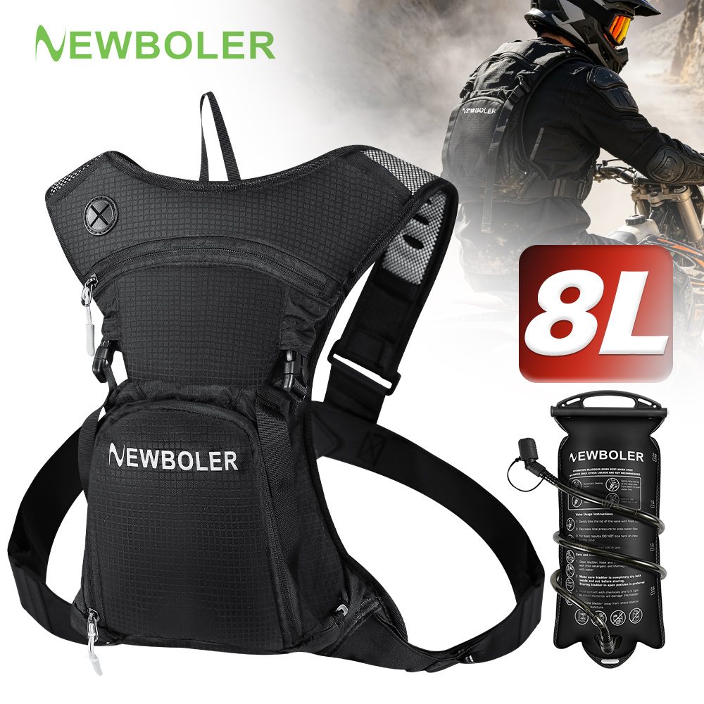 Motorcycle Helmet Bag Backpack - Mochila de Hidratação NEWBOLER 8L para