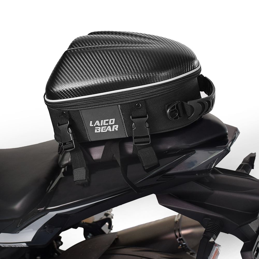 Motorcycle Helmet Bag Backpack - Bolsa de fibra de carbono para