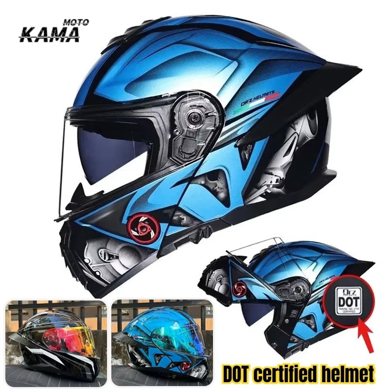 Modular Motorcycle Helmet Dot Approved - Capacete de Motocicleta Certificado DOT, Capacete