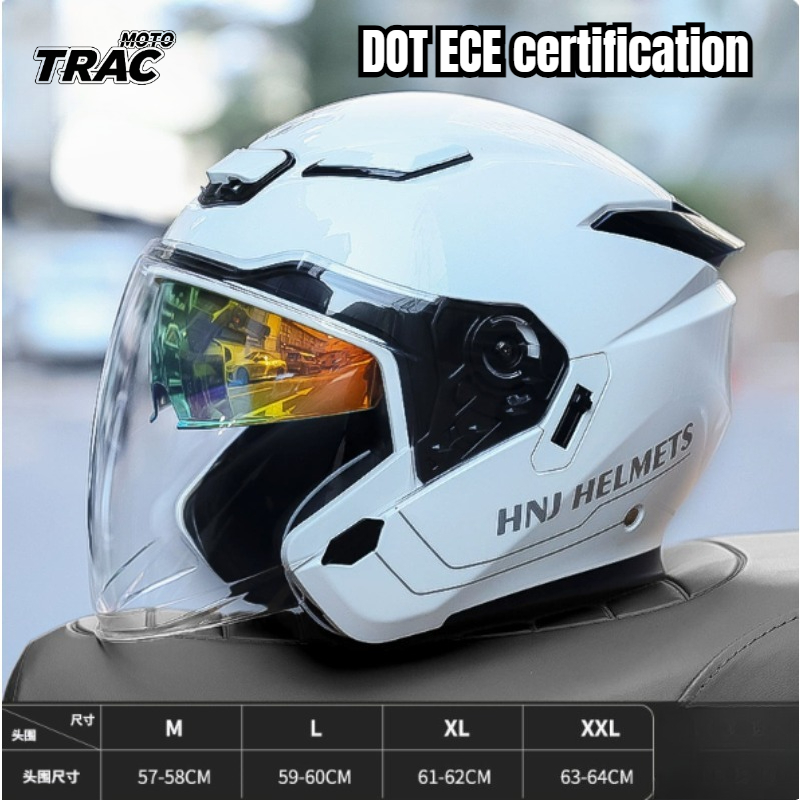 Motorcycle Helmet Bluetooth Built In - Capacete Aberto para Motocicleta e Bicicleta