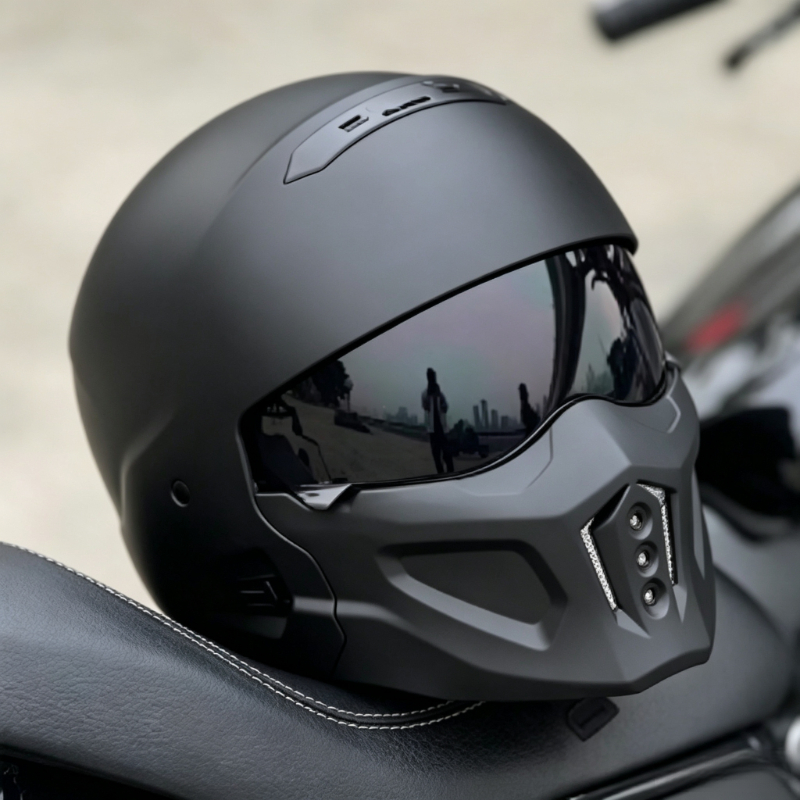 Full Face Helmet Carbon Fiber - Capacete de motocicleta de rosto inteiro