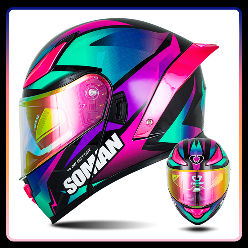 DOT aprovado capacete de motoc - Modular Motorcycle Helmet Dot Approved avaliação e preço
