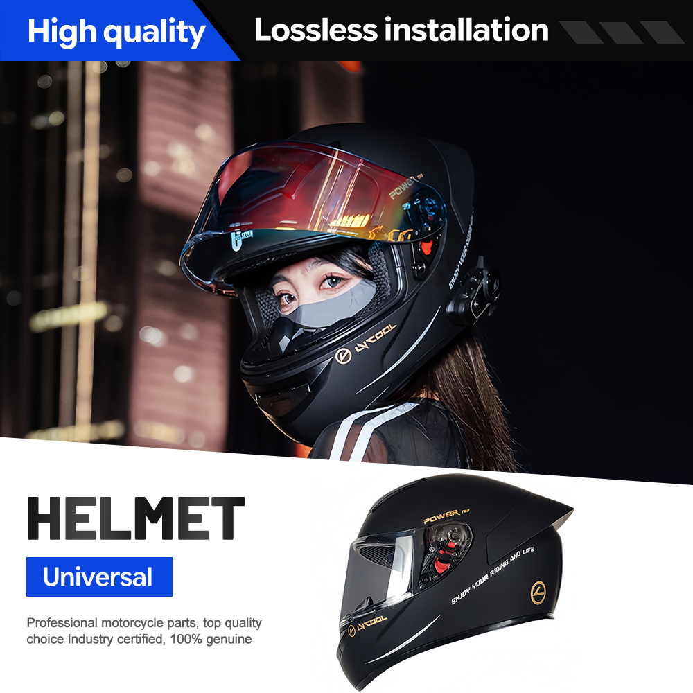 Capacete de Motocicleta Integr - Motorcycle Helmet Sun Visor Inner avaliação e preço