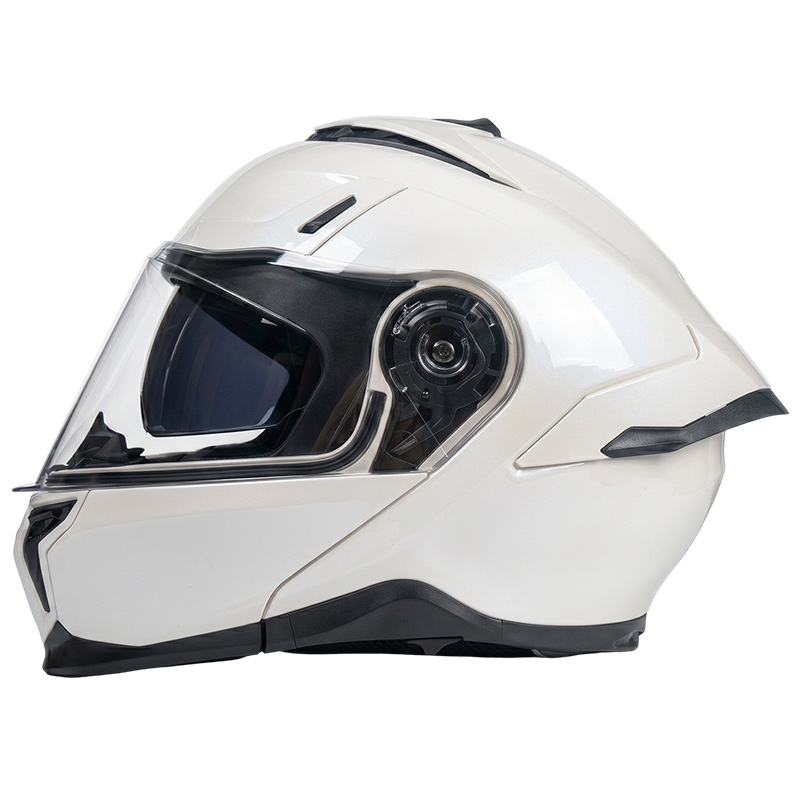 Capacete Modular de Motociclet - Flip Up Helmet Dual Visor avaliação e preço