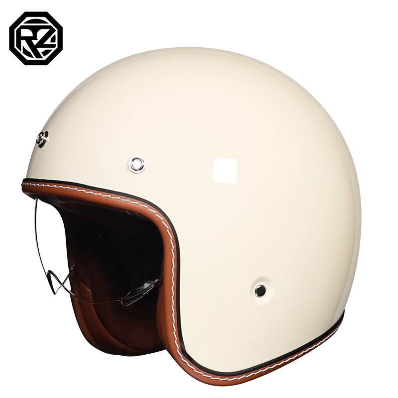 Capacete de Motocicleta Retro  - Open Face Helmet Retro Vintage avaliação e preço