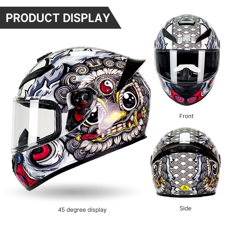 Capacete de motocicleta de ros - Full Face Helmet Carbon Fiber avaliação e preço