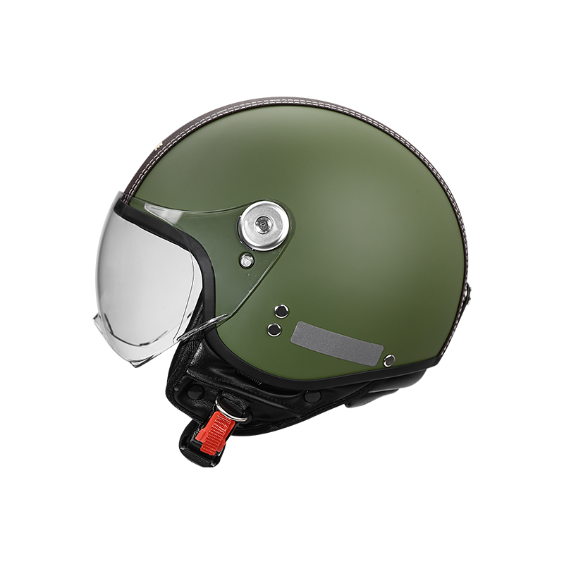 Capacete de Motocicleta Vintag - Open Face Helmet Retro Vintage avaliação e preço