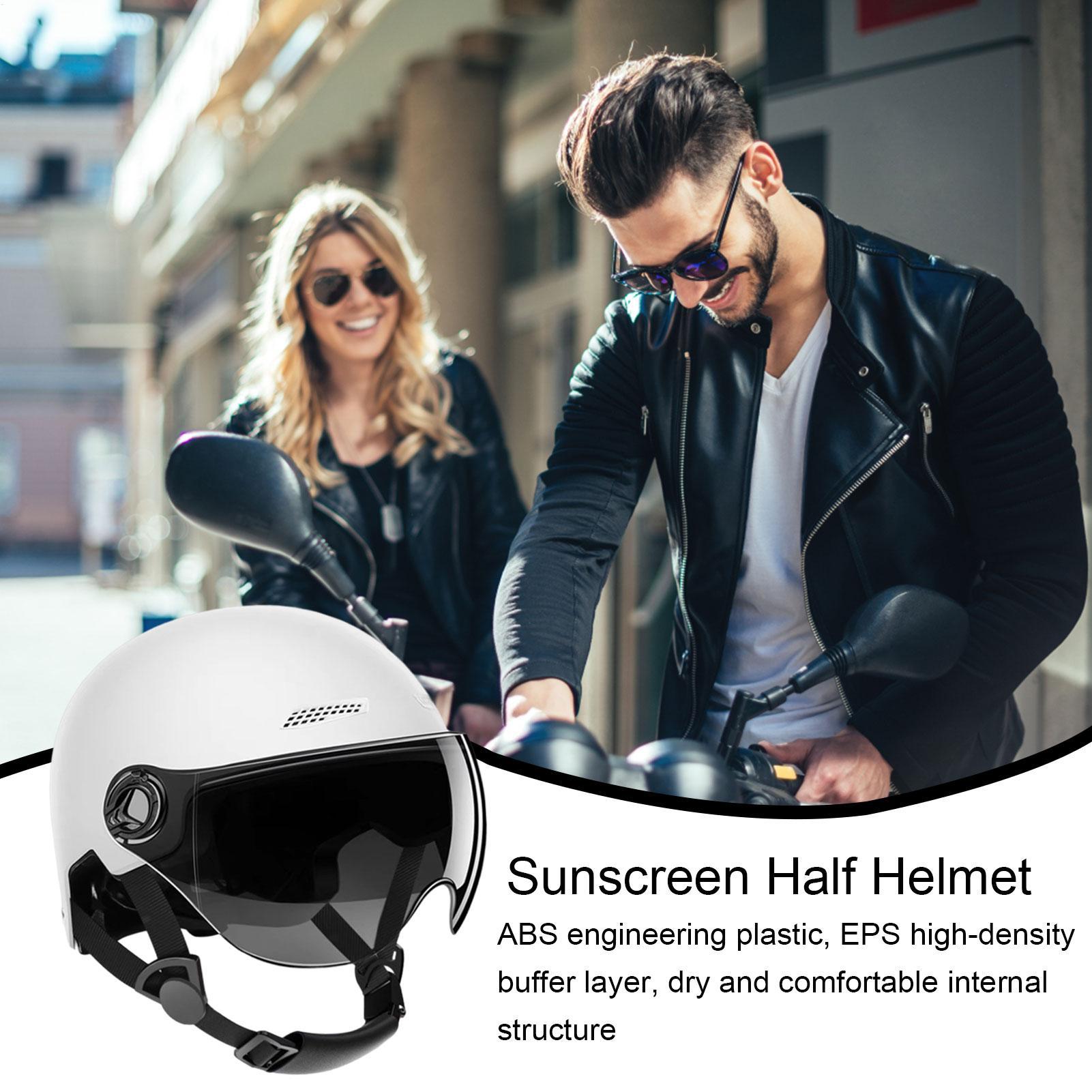 Capacete de Motocicleta Mascul - Motorcycle Helmet Sun Visor Inner avaliação e preço