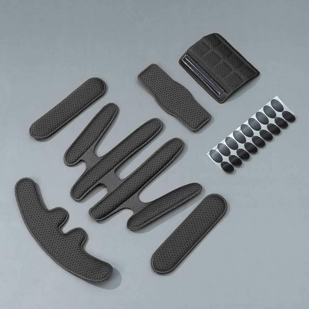 1 conjunto de almofadas de esp - Helmet Replacement Liner Pads avaliação e preço