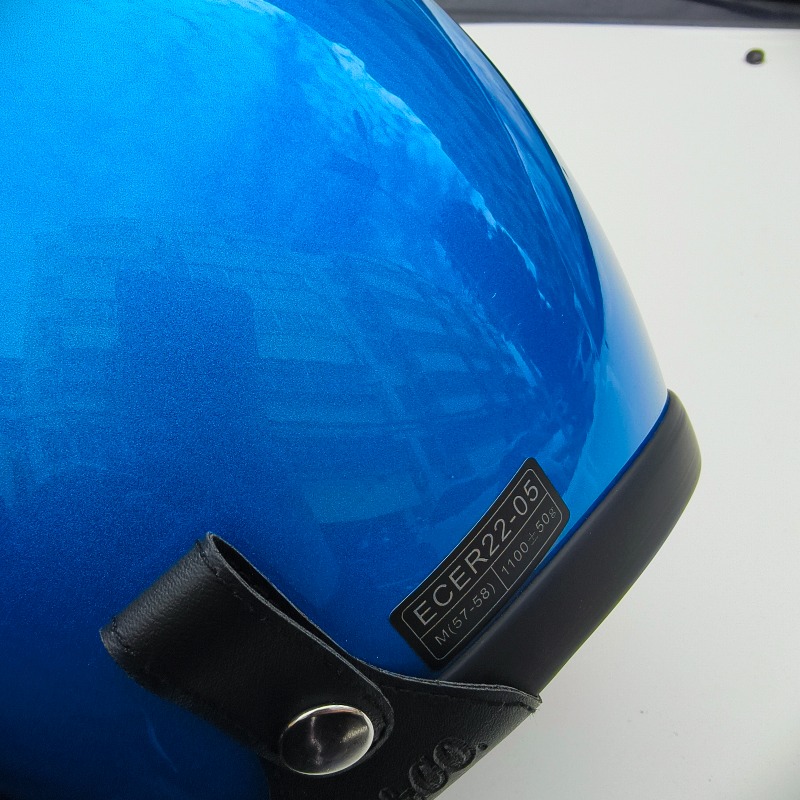 Capacete de motocicleta estilo - Open Face Helmet Retro Vintage avaliação e preço