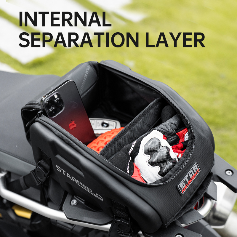 Sfk bolsa de assento traseiro  - Motorcycle Helmet Bag Backpack avaliação e preço