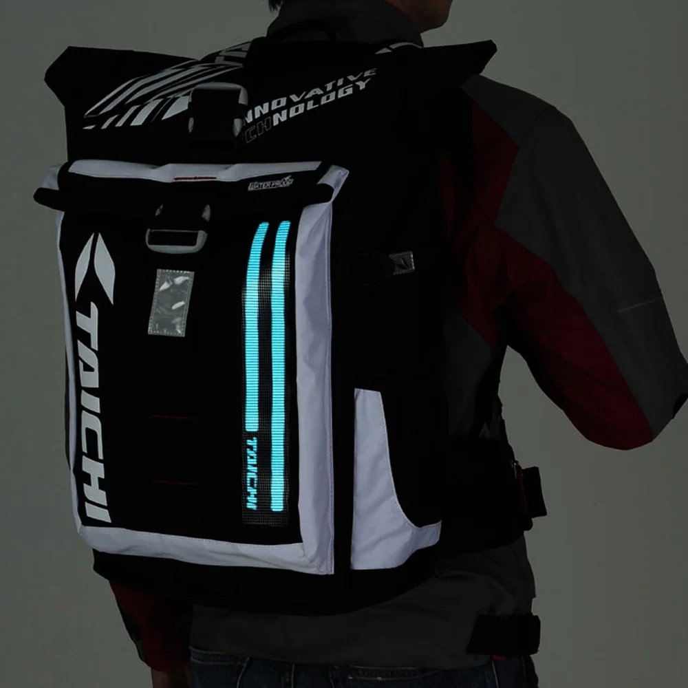 Mochila impermeável para motoc - Motorcycle Helmet Bag Backpack avaliação e preço