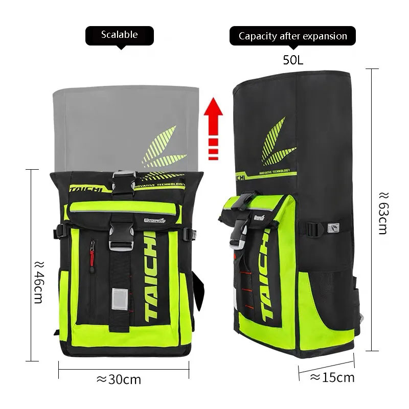 Mochila impermeável para motoc - Motorcycle Helmet Bag Backpack avaliação e preço