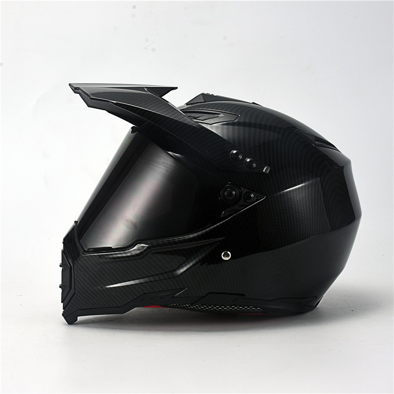 Padrão de fibra de carbono abs - Full Face Helmet Carbon Fiber avaliação e preço