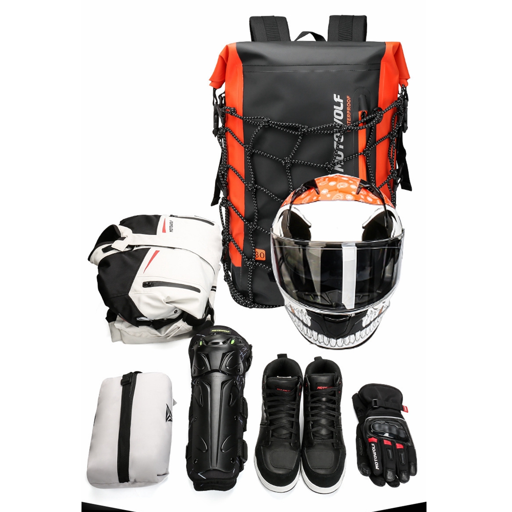 Mochila para motocicleta, bols - Motorcycle Helmet Bag Backpack avaliação e preço