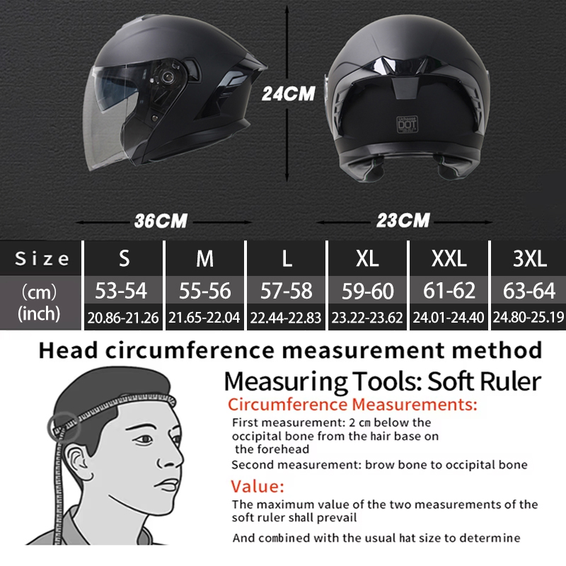 Capacete Aberto 715 para Motoc - Flip Up Helmet Dual Visor avaliação e preço