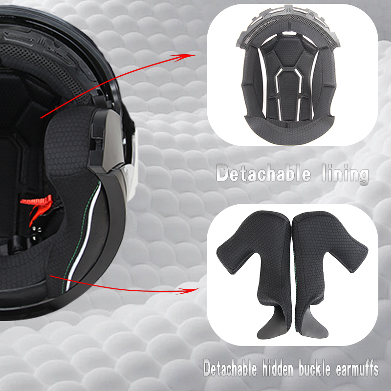 Capacete Aberto 715 para Motoc - Flip Up Helmet Dual Visor avaliação e preço