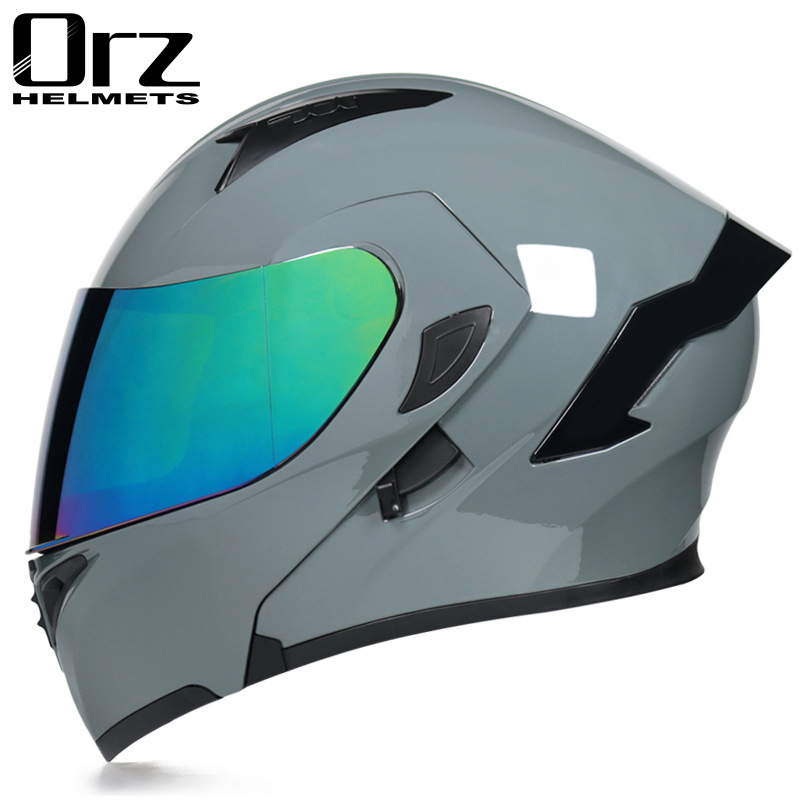 Orz-DOT Aprovado Segurança Mod - Modular Motorcycle Helmet Dot Approved avaliação e preço