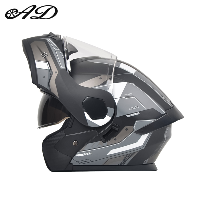 Capacete de Motocicleta Aberto - Modular Motorcycle Helmet Dot Approved avaliação e preço