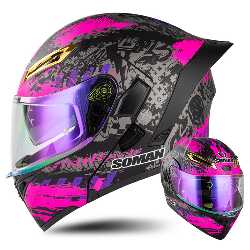 Capacete de motocicleta DOT ap - Modular Motorcycle Helmet Dot Approved avaliação e preço