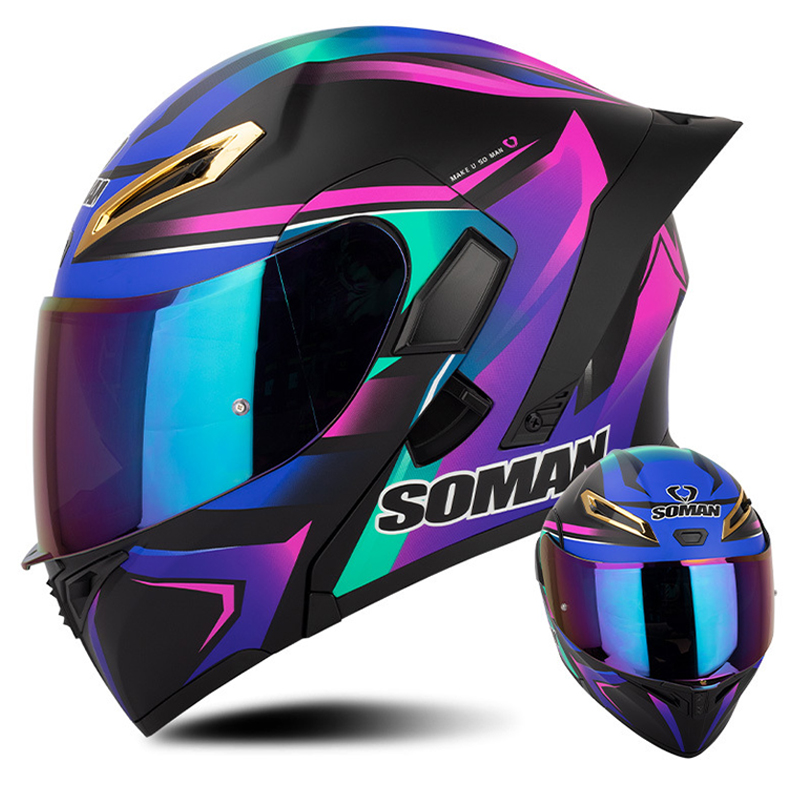 Capacete de motocicleta DOT ap - Modular Motorcycle Helmet Dot Approved avaliação e preço