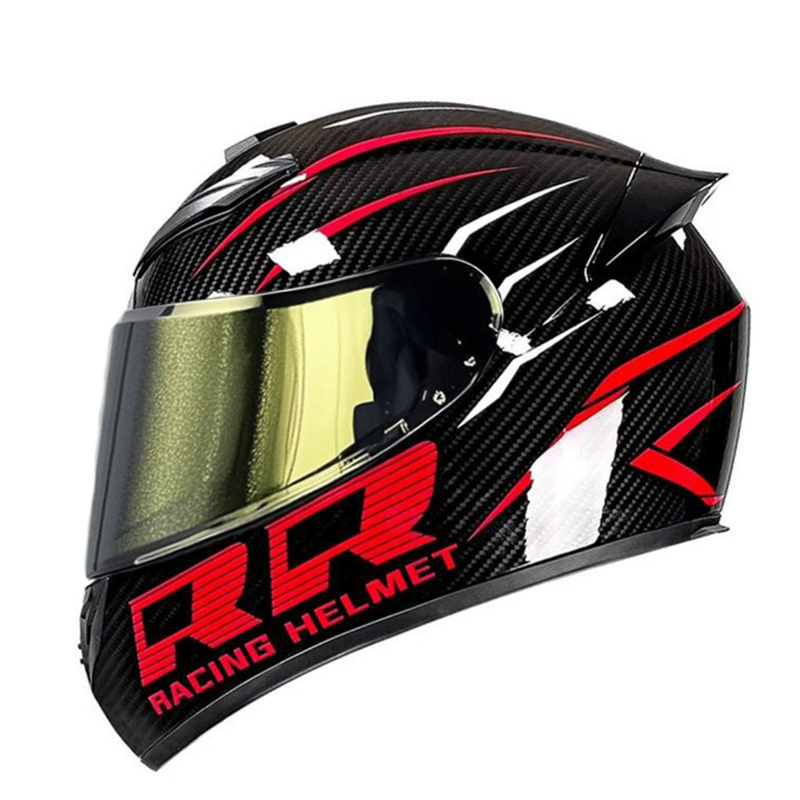 Capacete de Motocicleta Unisse - Full Face Helmet Carbon Fiber avaliação e preço