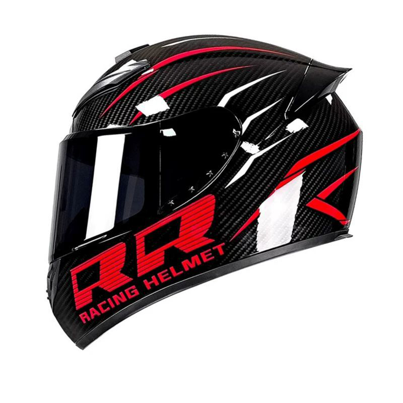 Capacete de Motocicleta Unisse - Full Face Helmet Carbon Fiber avaliação e preço