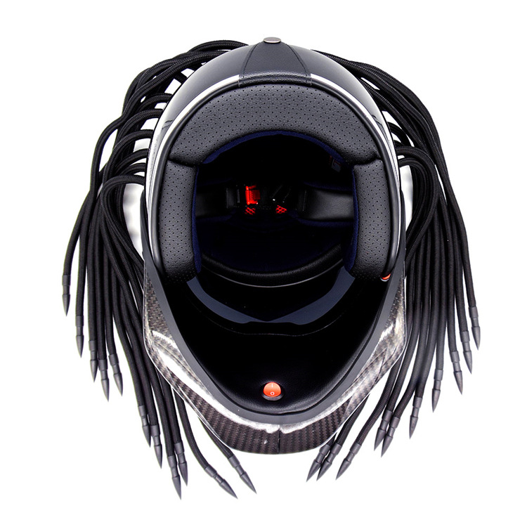 Capacete de Motocicleta em Fib - Full Face Helmet Carbon Fiber avaliação e preço
