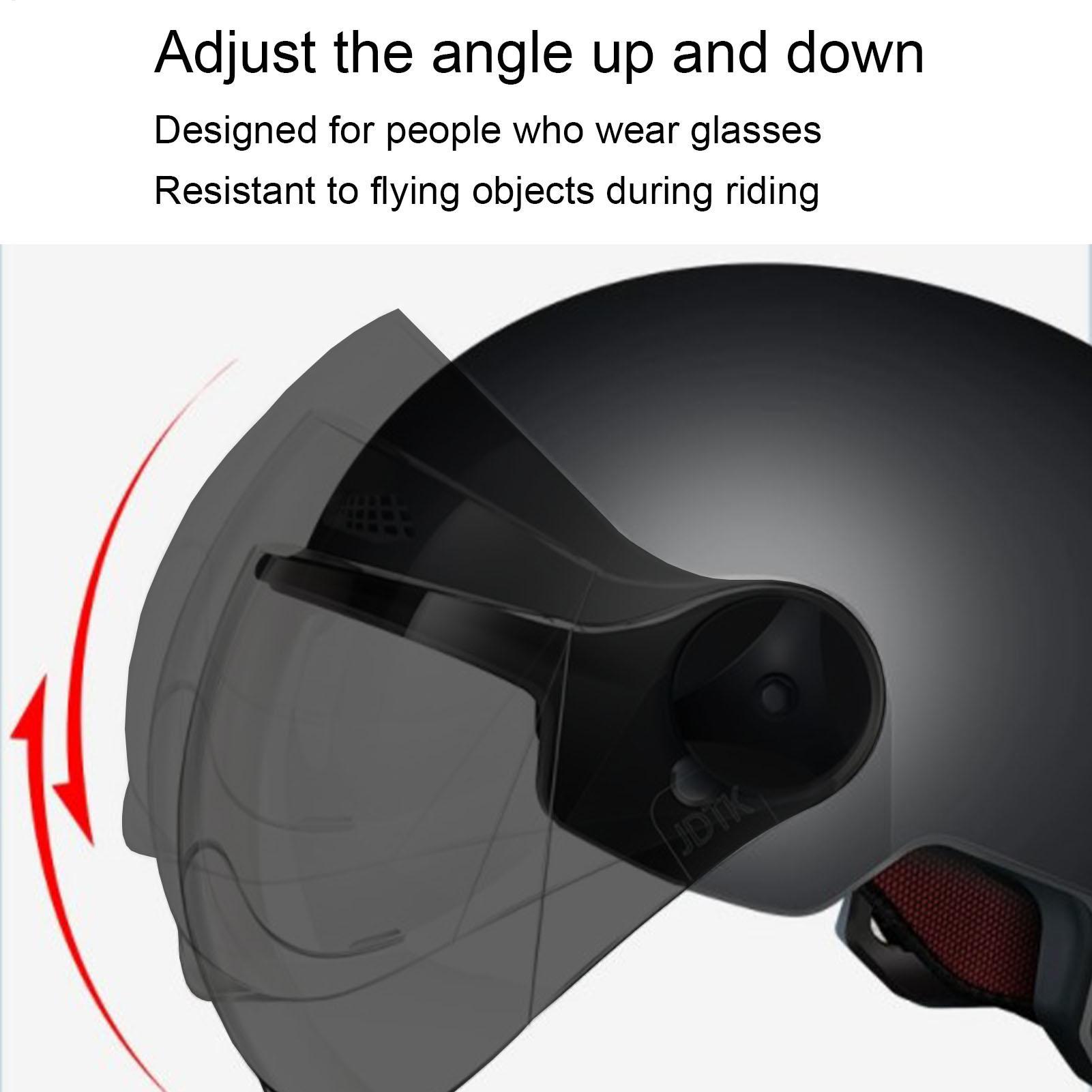 Capacete de Motocicleta Aberto - Motorcycle Helmet Sun Visor Inner avaliação e preço