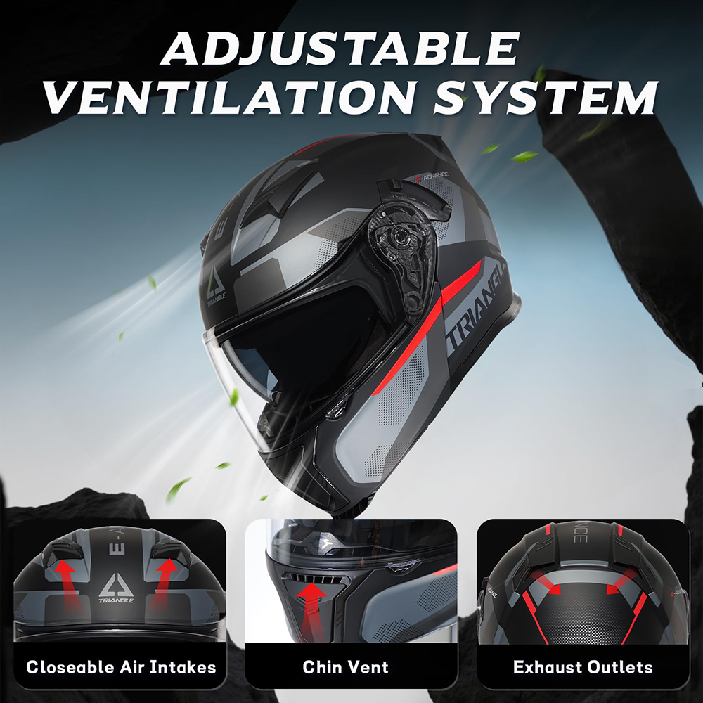 Capacete de motocicleta aberto - Flip Up Helmet Dual Visor avaliação e preço