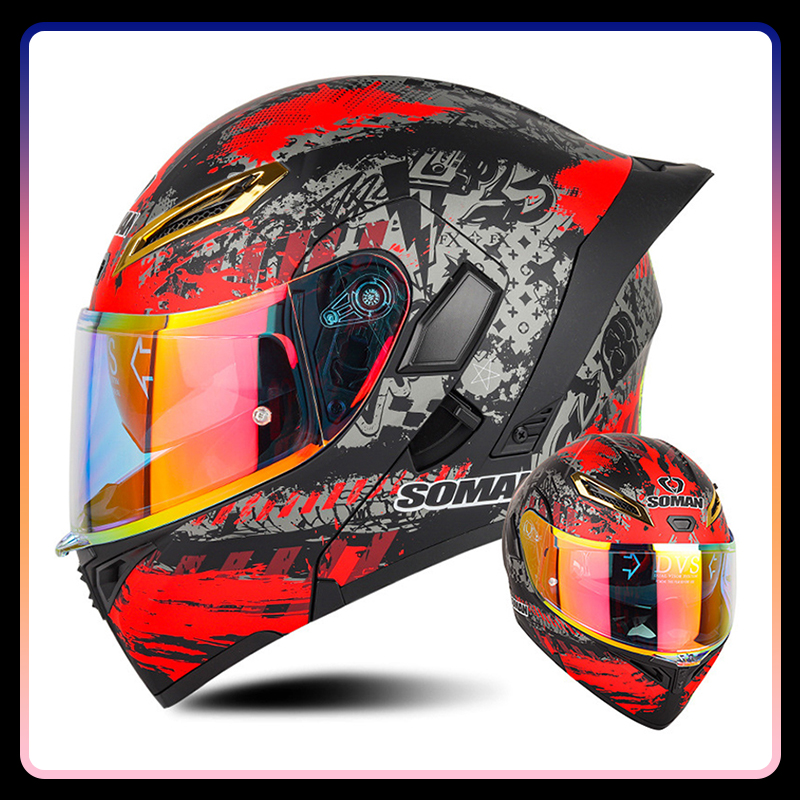Homens mulheres capacetes de m - Modular Motorcycle Helmet Dot Approved avaliação e preço