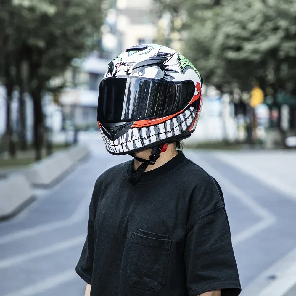 Kemitour capacete da motocicle - Full Face Helmet Carbon Fiber avaliação e preço