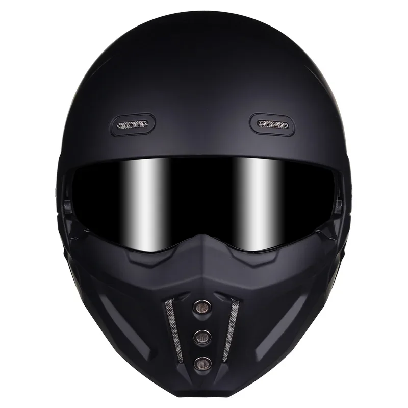 Escorpião retro capacete da mo - Full Face Helmet Carbon Fiber avaliação e preço