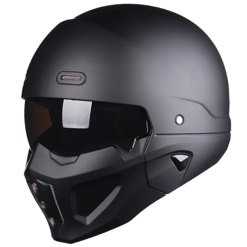 Escorpião retro capacete da mo - Full Face Helmet Carbon Fiber avaliação e preço