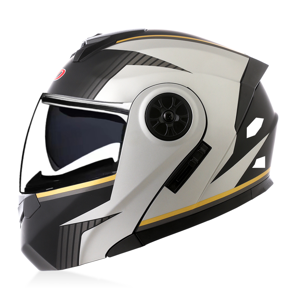 Capacete Modular de Alta Quali - Modular Motorcycle Helmet Dot Approved avaliação e preço