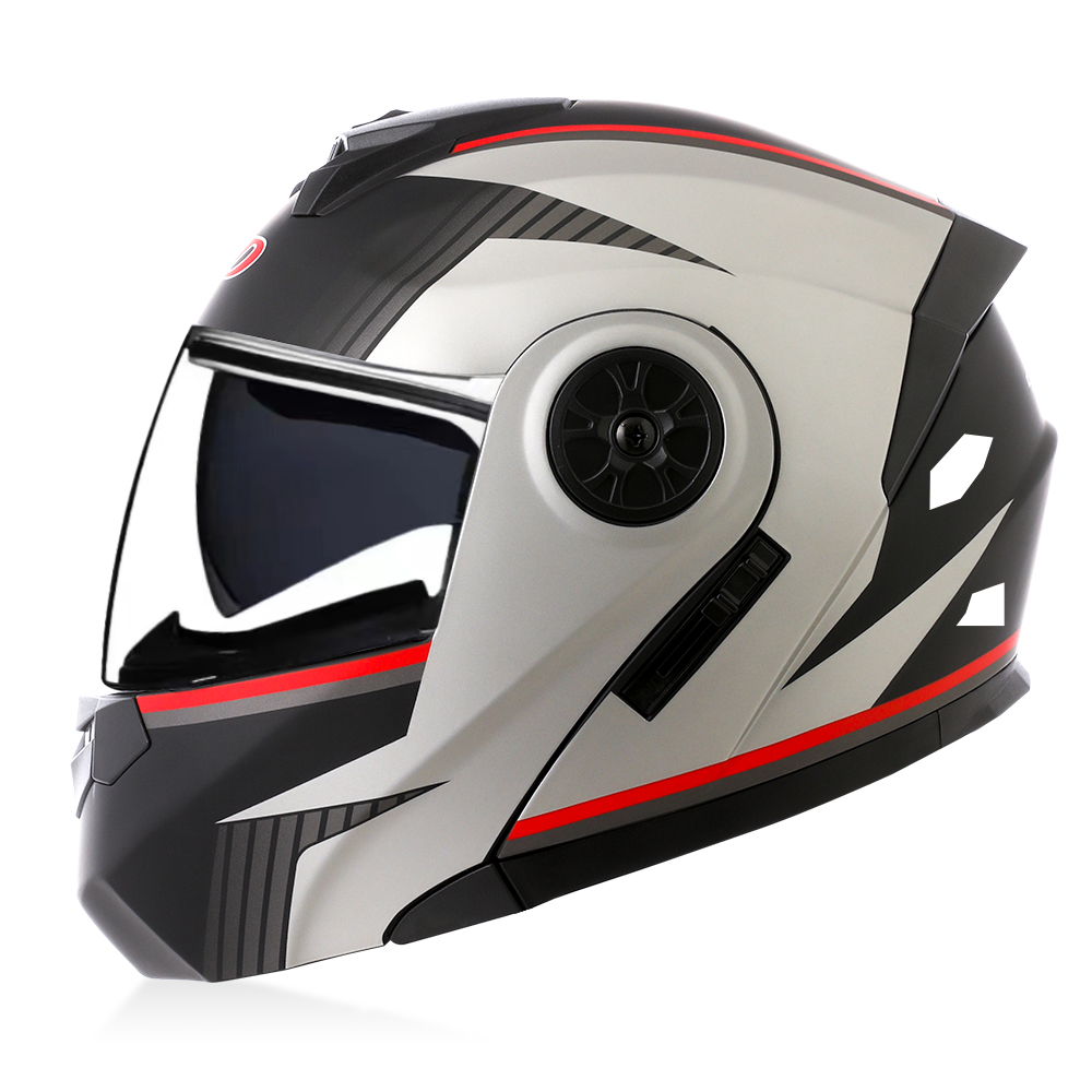 Capacete Modular de Alta Quali - Modular Motorcycle Helmet Dot Approved avaliação e preço