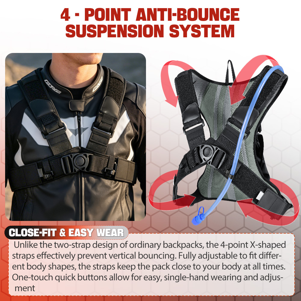 Mochila de Hidratação NEWBOLER - Motorcycle Helmet Bag Backpack avaliação e preço