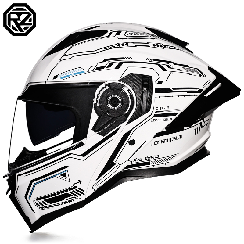 Capacete Modular ORZ-997-DOT P - Flip Up Helmet Dual Visor avaliação e preço