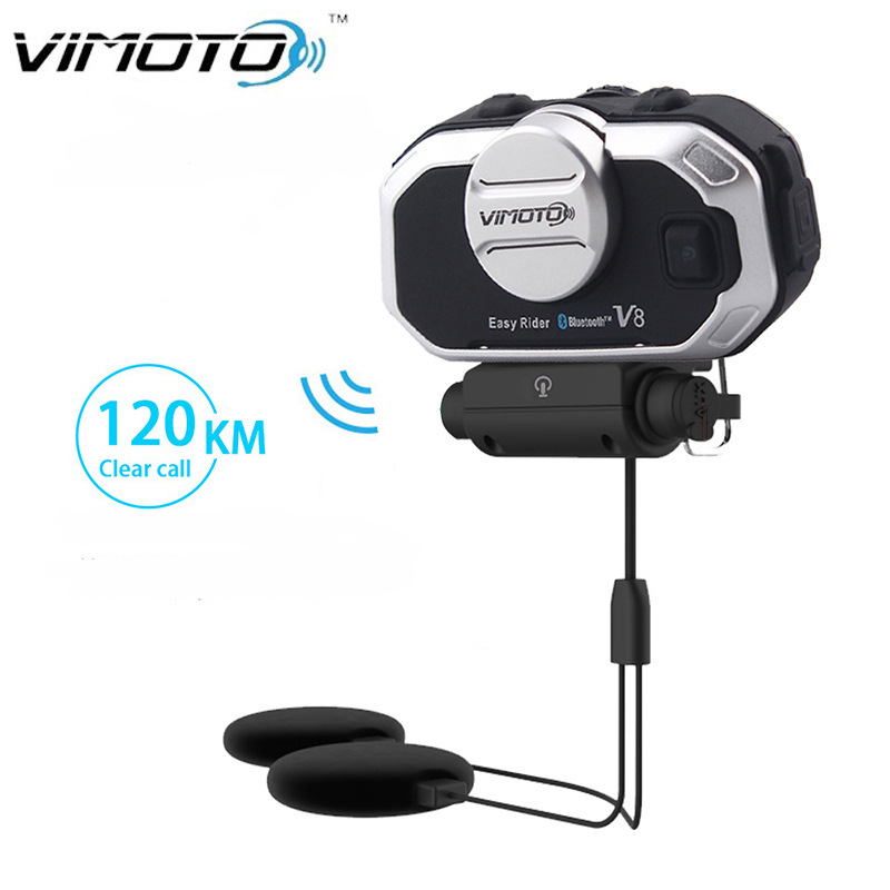 Vimoto V8 Fone de ouvido para  - Motorcycle Helmet Bluetooth Built In avaliação e preço