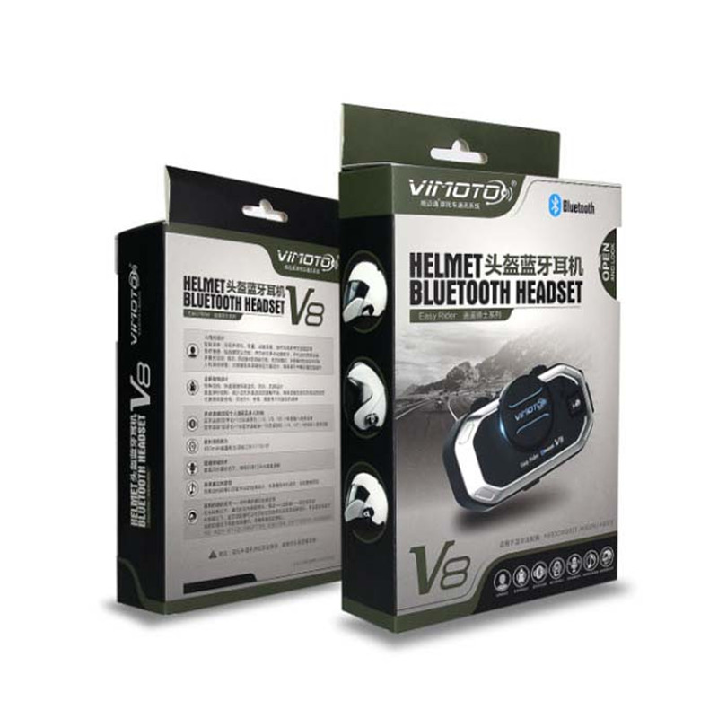 Vimoto V8 Fone de ouvido para  - Motorcycle Helmet Bluetooth Built In avaliação e preço