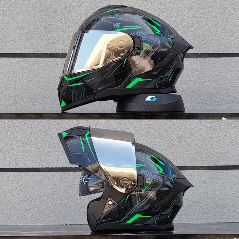 Novo capacete modular de motoc - Modular Motorcycle Helmet Dot Approved avaliação e preço